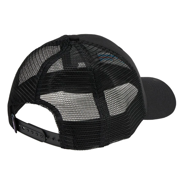 Patagonia P-6 LOGO LOPRO TRUCKER HAT Unisex Cap BLACK – Bild 2