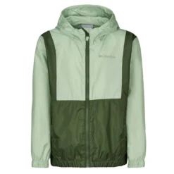 Columbia LILY BASIN JACKET Kinder Windbreaker SAGE LEAF, CANT