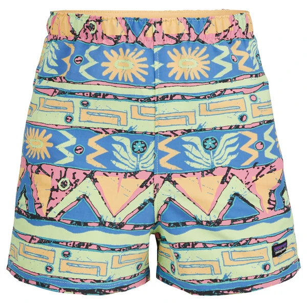 Patagonia BABY BAGGIES SHORTS Kinder Shorts HIGH HOPES GEO: SALAMANDER GRE
