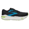 Brooks GHOST MAX Herren Laufschuhe BLACK/ATOMIC BLUE/JASMINE