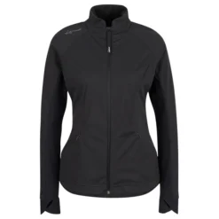 LaMunt ELIANA HYBRID WIND JACKET Damen Softshelljacke BLACK